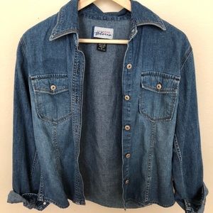 Express denim top